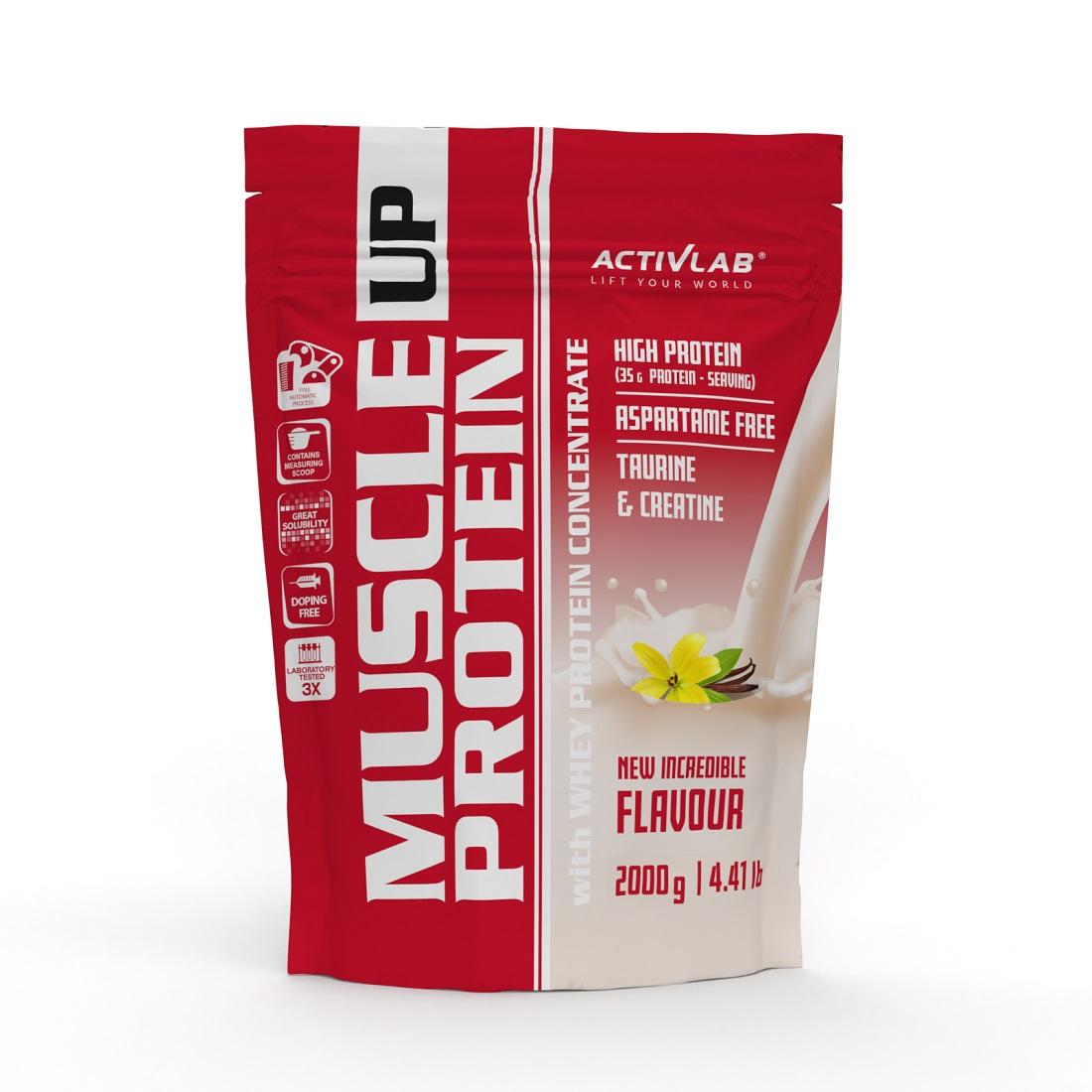 Whey Muscle Up Activlab 700 g — saveur vanilla