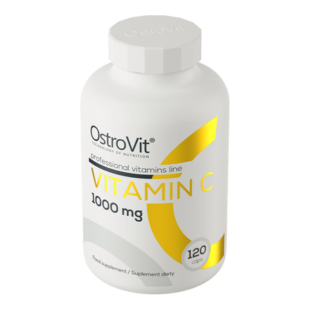 Vitamine C 1000 mg OstroVit 120 gélules — saveur Nature