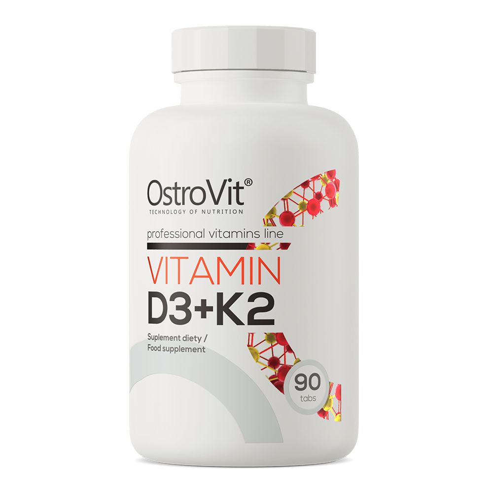 Vitamine D3 + K2 OstroVit 90 comprimés