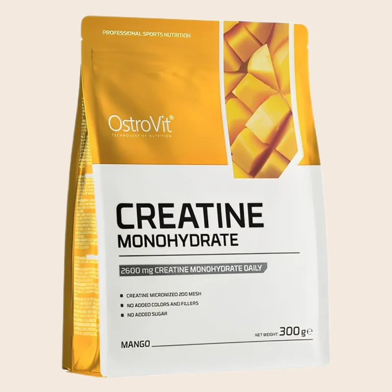 Créatine Monohydrate OstroVit 300 g — saveur mangue