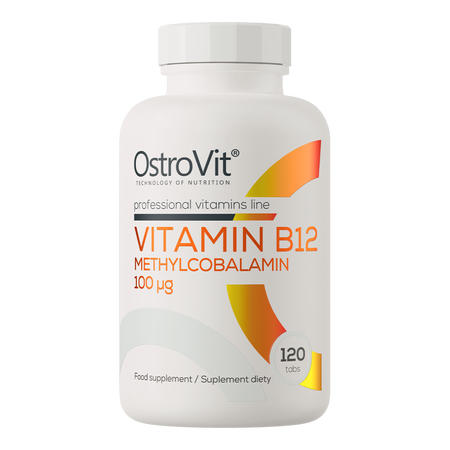 OstroVit Vitamine B12 Méthylcobalamine OstroVit 120 gélules
