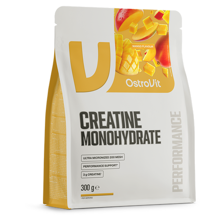 Créatine Monohydrate OstroVit 300g — saveur Mangue