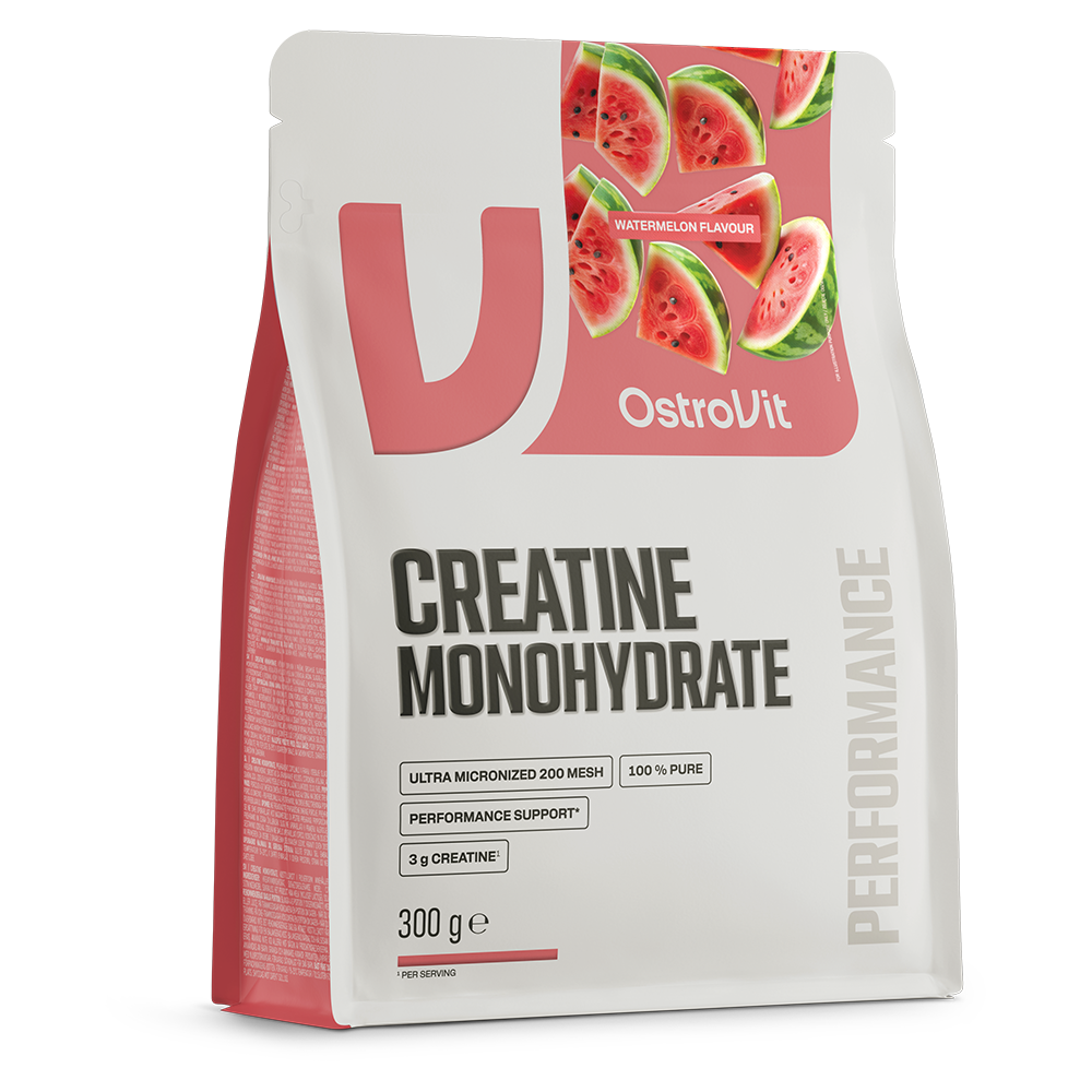 Créatine Monohydrate OstroVit 300g — saveur Pastèque