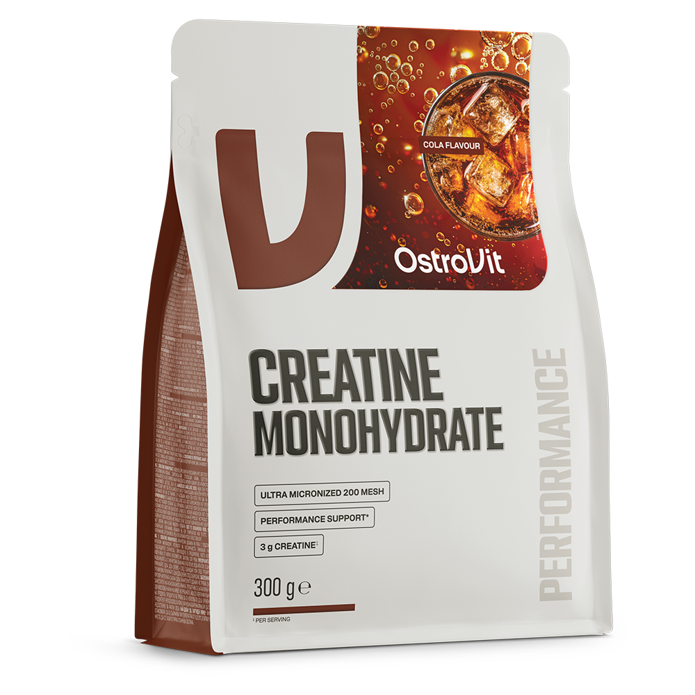 Créatine Monohydrate OstroVit 300g — saveur Cola