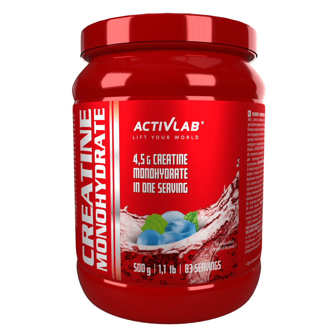 Créatine Monohydrate Activlab — saveur Ice candy