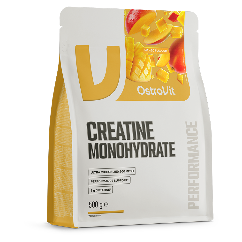 Créatine Monohydrate OstroVit 500g — saveur Mangue