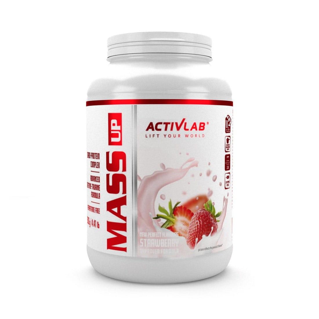 Gainer Mass Up 2kg — saveur Fraise