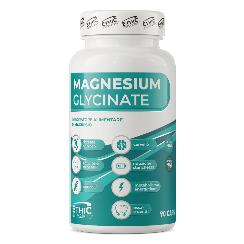 Ethic Nutraceutici Glycinate de Magnésium Ethic Nutraceutici 90 gélules