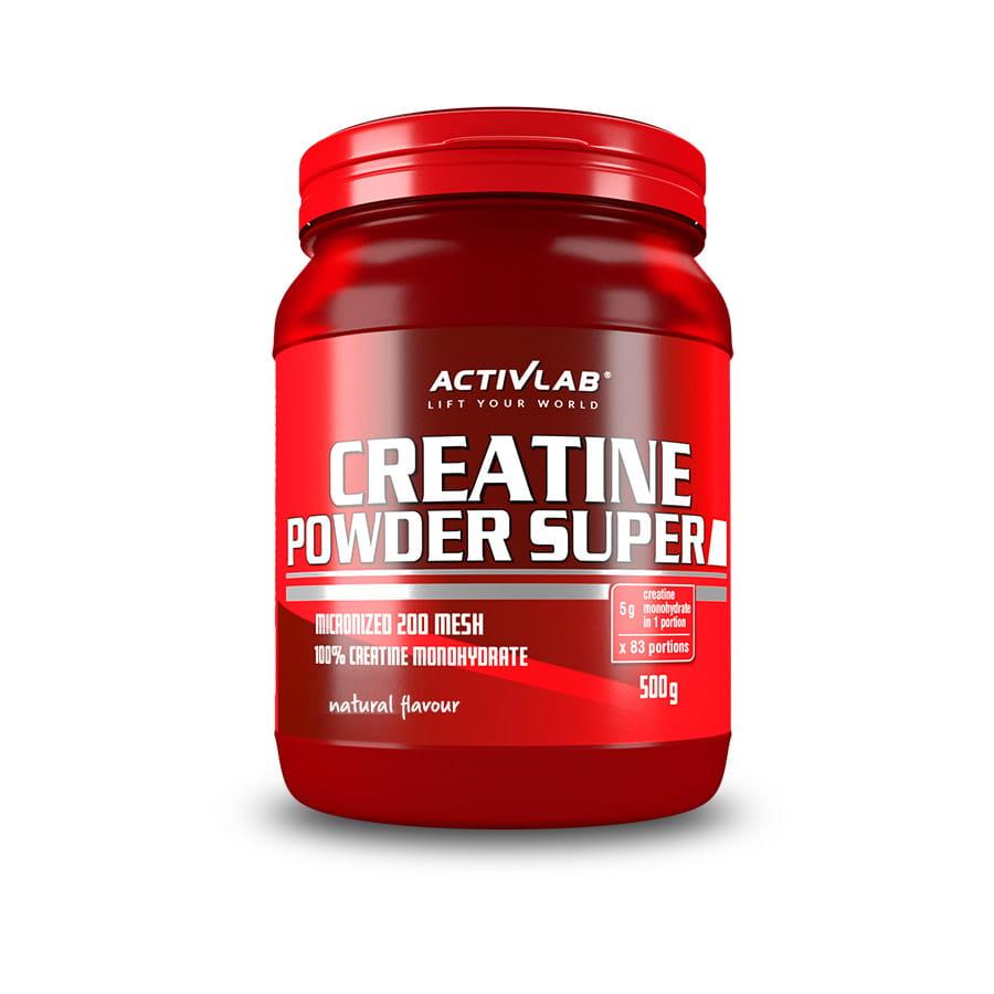 Activlab Créatine Monohydrate Powder Super Activlab 500g — saveur Nature